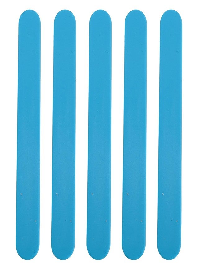 TARSHYRY Silicone Wax Spatulas, Reusable Stir Sticks for Hair Removal, Crafts, Non Stick Soft Silicone, Convenient Cleaning, Multi Purpose (Blue) - Image 1